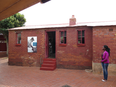 Nelson Mandela's house in Soweto, Johannesburg, South Africa 2013